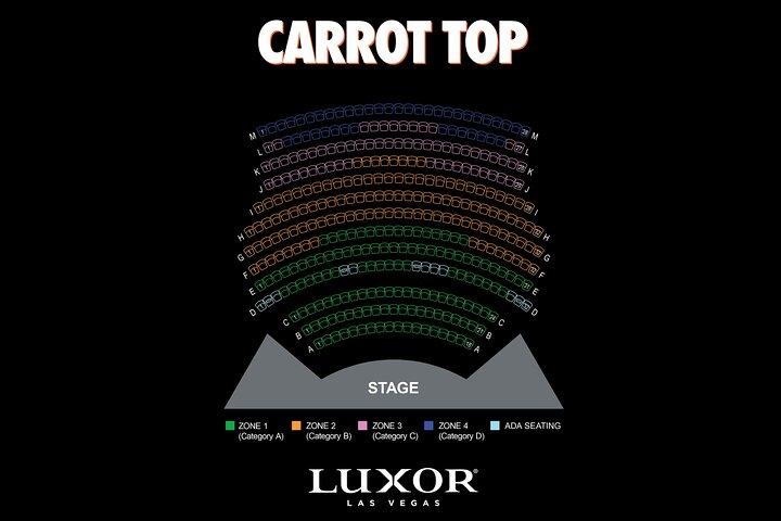 Carrot Top al Luxor Hotel e Casino