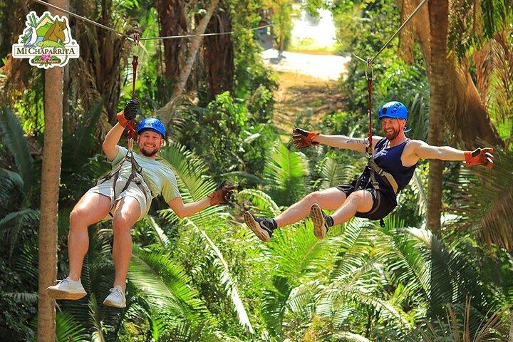 Canopy Tour-Erlebnis in Sayulita, Nuevo Nayarit.