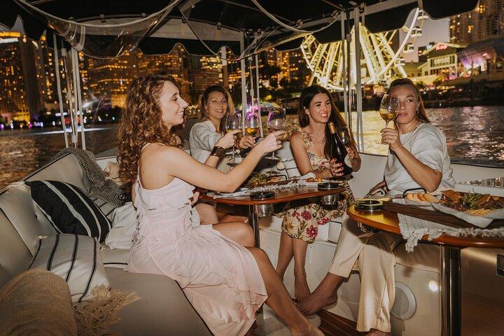Private Luxus Miami River E-Boot Kreuzfahrt & Wein und Charcuterie