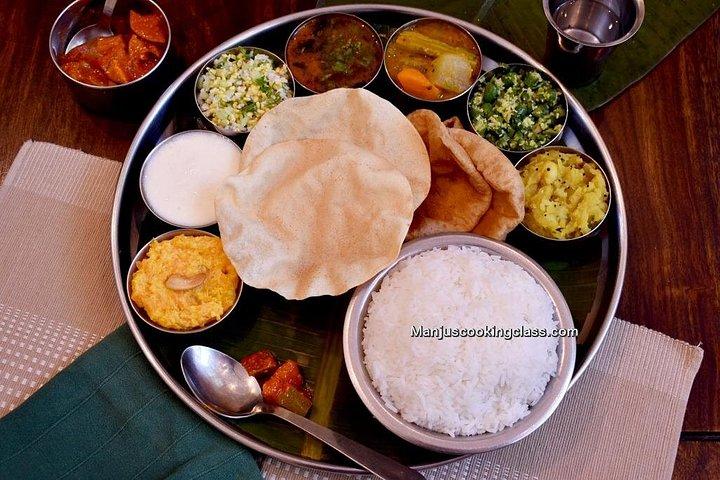 バンガロールでのプライベートインド料理教室と食事