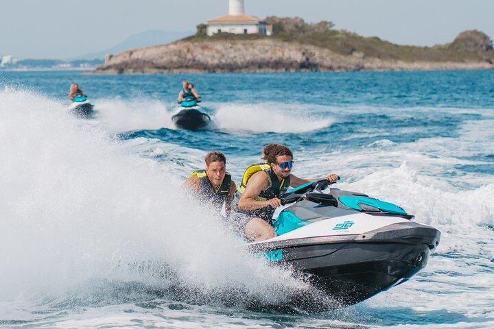 Jetski-tur rundt om Alcanda Island