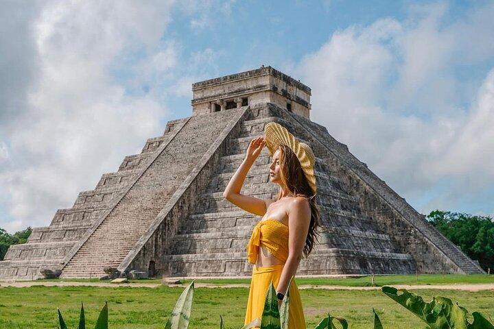 Chichen itza, Saamal cenote og Valladolid på én dag