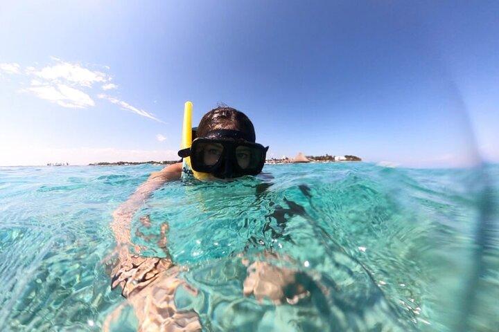 スピードボートとシュノーケリング付きのカンクン ジャングル ツアー