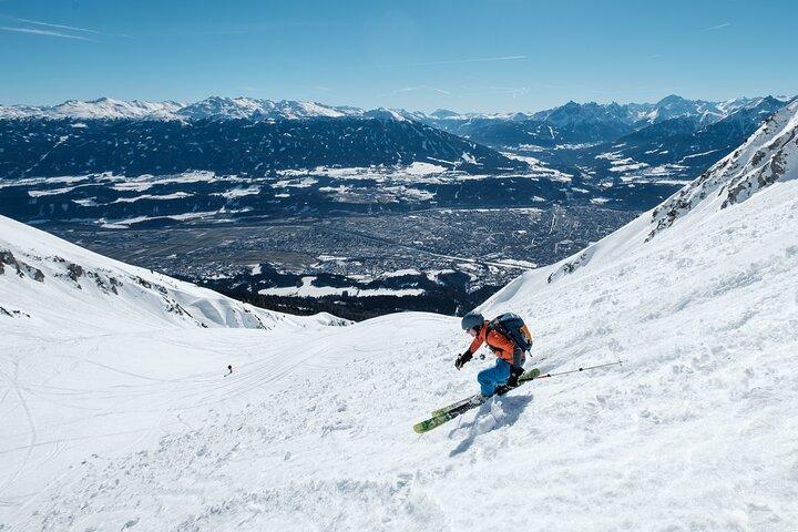 Een begeleide skidag in Innsbruck - de hoofdstad van de Alpen