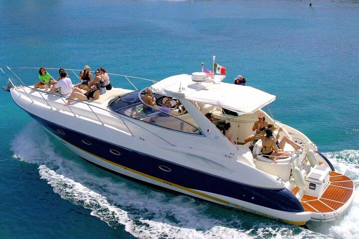 Aluguel de iate premium privado 46FT em Cancún