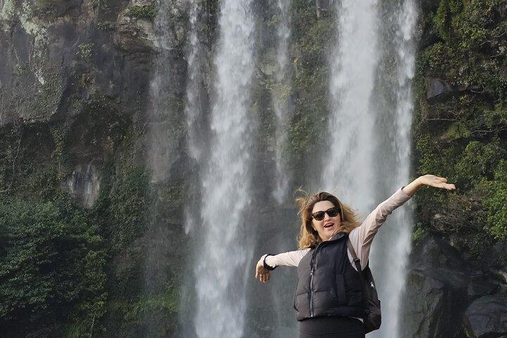 Visite privée en taxi géant de l'île de Jeju avec M. Hong au sud de Jeju