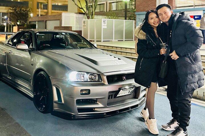 究極の大黒PA＆カーミーティングナイトツアー（R34 GTRプライベートツアー）