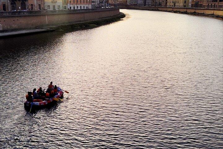 Pisa: passeio de rafting com aperitivo