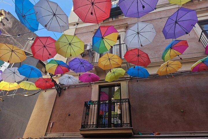Halvdags Catania gastronomisk og kulturel tur fra Taormina