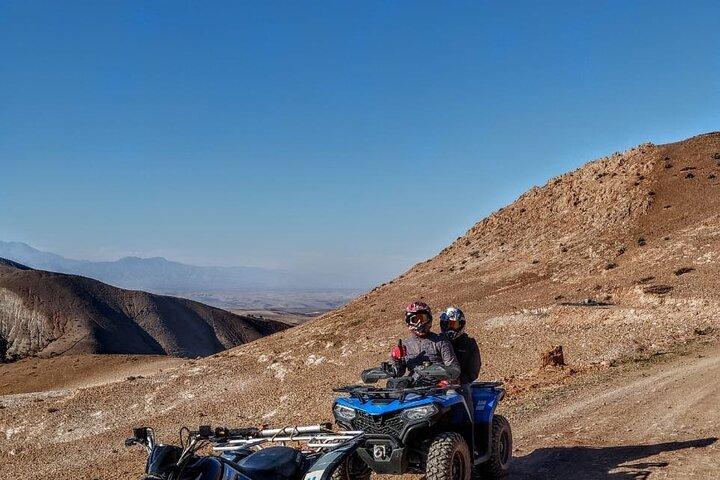2 Hour Quad Adventure from Lalla Takerkoust to Agafay Desert