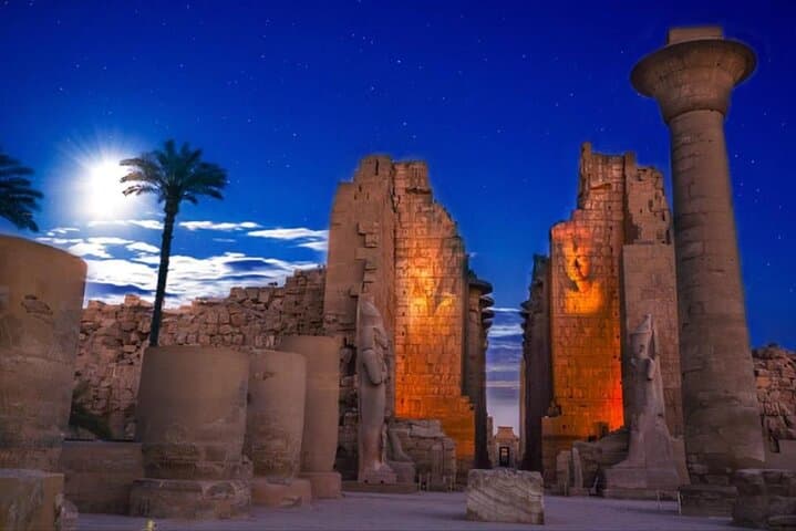 Sound And Light Show at Karnak Temple in Luxor