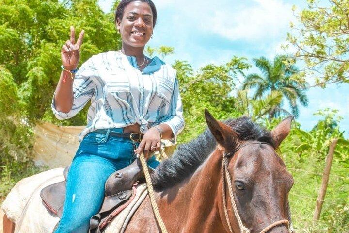 Horseback riding along Macao beach from Punta Cana