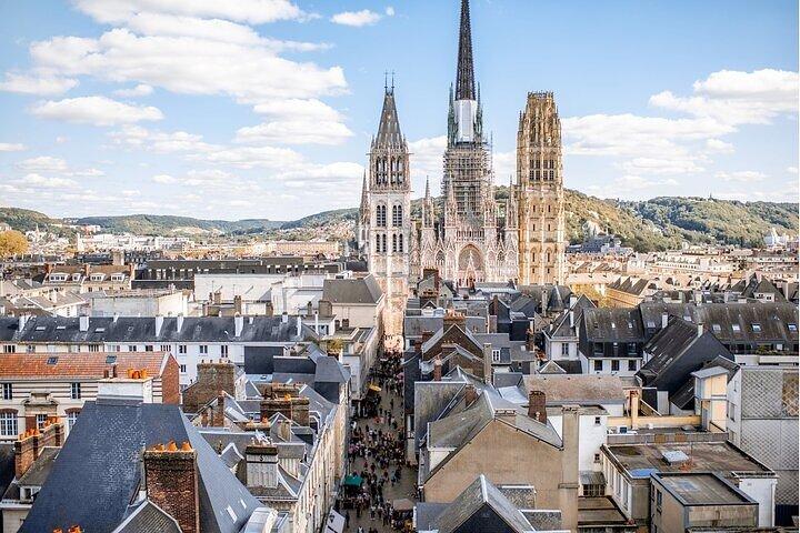 Rouen Must-see Attraktioner Walking Tour med en guide