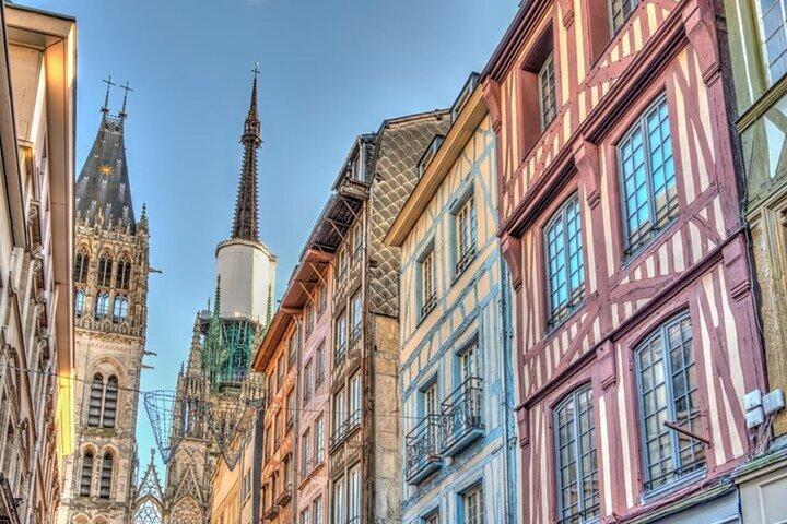Rouen Must-see Attraktioner Walking Tour med en guide