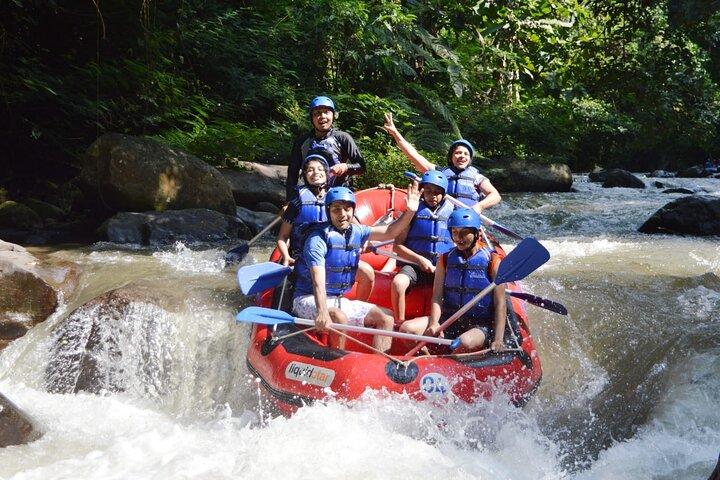 Bali Ayung River Rafting och Bali Spa-paket
