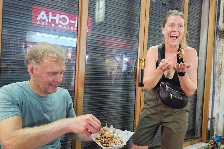 O passeio de comida mais valorizado em Bangkok 10+ degustações
