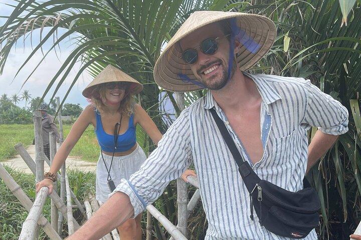 Landelijk Hoi An fietsen, kookles op biologische boerderij