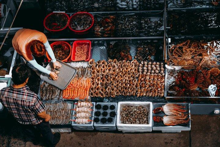 Séoul : La plus grande visite du marché Noryangjin aux fruits de mer