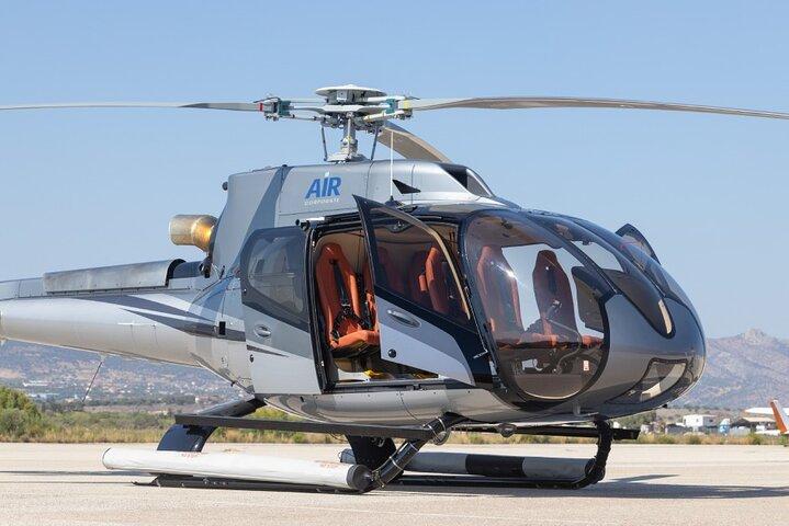 Santorini a Mykonos Helicopter Transfer