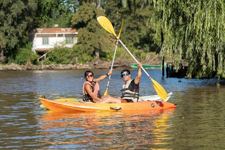 BA a Tigre : Tour privado en bicicleta, kayak & barbacoa argentina de día completo