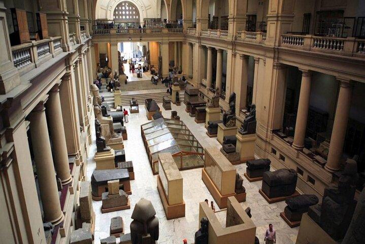Privat rundtur till Giza-pyramiderna, Sfinxen, Egyptiska museet med lunch