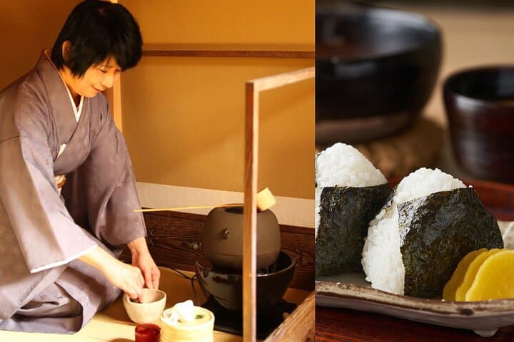 Japanese Traditional Breakfast and Tea Ceremony