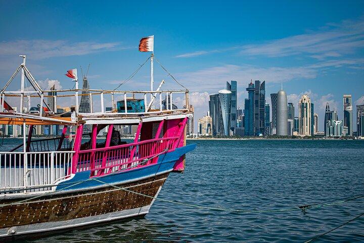 Atividade em Doha: Sightseen Doha City & Dhow de madeira tradicional