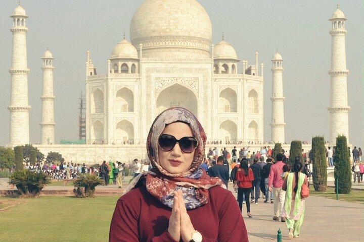 Tour all'alba del Taj Mahal con Fatehpur Sikri da Agra