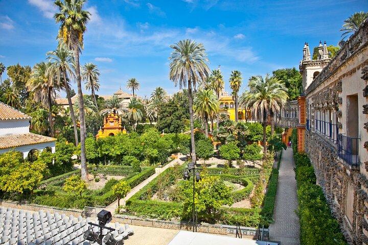 Séville : Visite guidée de l'Alcazar + Cathédrale et Giralda
