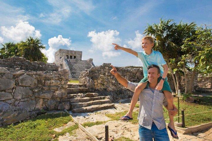 Visita guiada às ruínas de Tulum e Coba, Cenote e Playa del Carmen