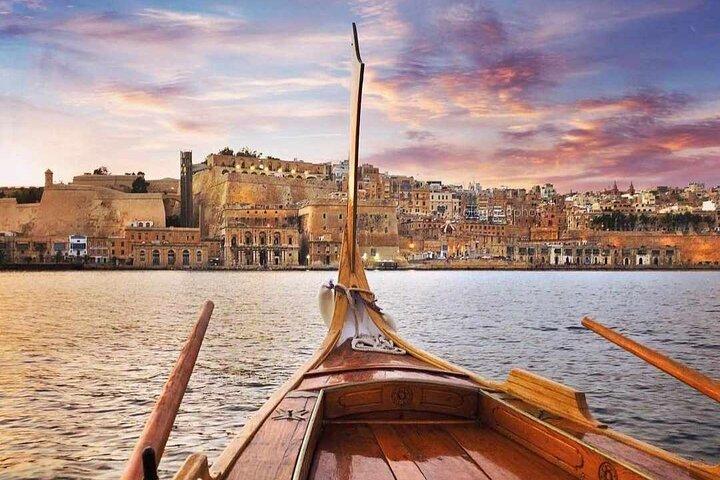 Tour privato in barca del Porto Grande dell'Isola di Malta
