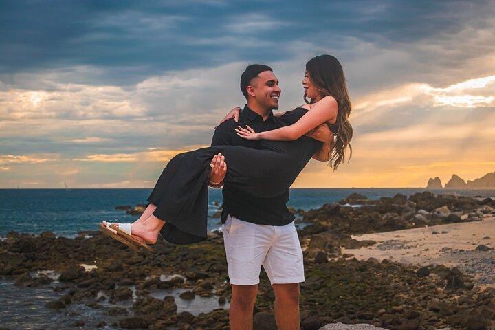 Privat strandfotograferingssession i Cabo San Lucas