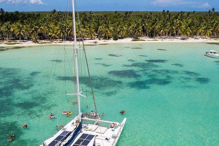 Viagem de um dia à Ilha Saona com comida, transporte e bebidas