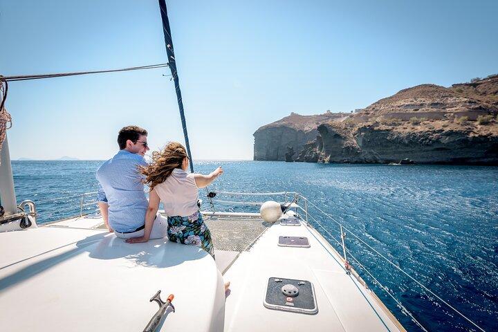 Santorini Catamaran cruzeiro