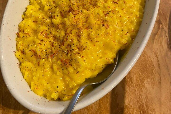 Clase práctica de Risotto en Florencia con vino