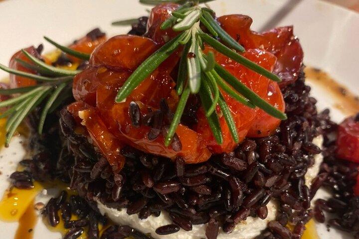 Clase práctica de Risotto en Florencia con vino