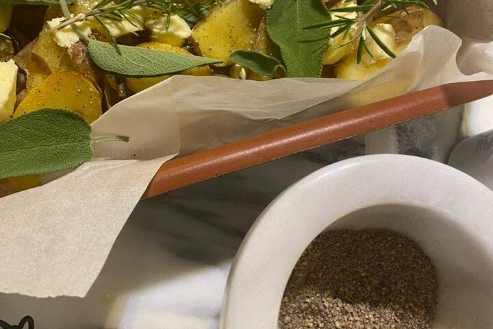 フィレンツェの古代の味 ワインで歴史料理教室