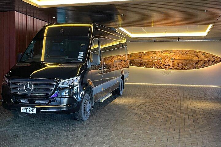 Auckland luchthaven luxe shuttle - privé transfers