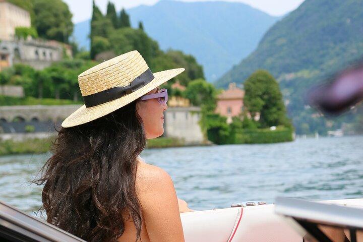 Croisière privée sur le lac de Côme pour un maximum de 8 personnes