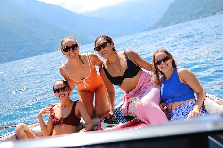 Croisière privée sur le lac de Côme pour un maximum de 8 personnes