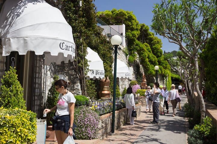 Private Capri, Anacapri and Blue Grotto from Rome