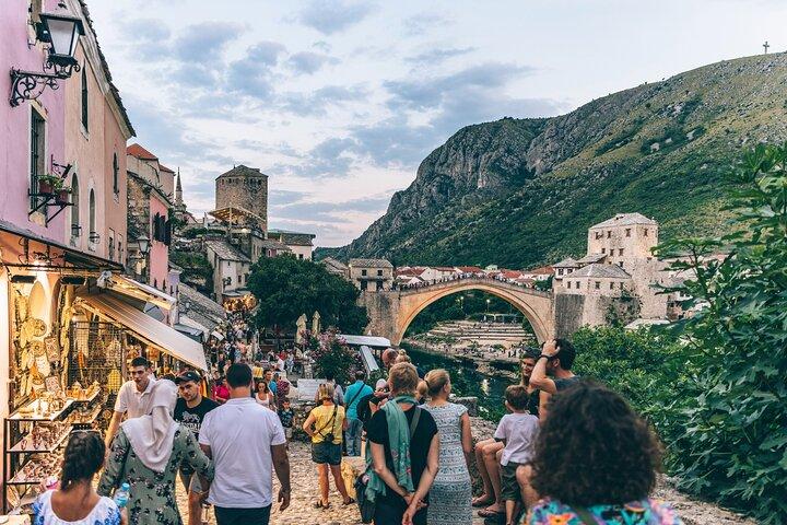 Dubrovnik till Split Privat transfer med Mostar Town