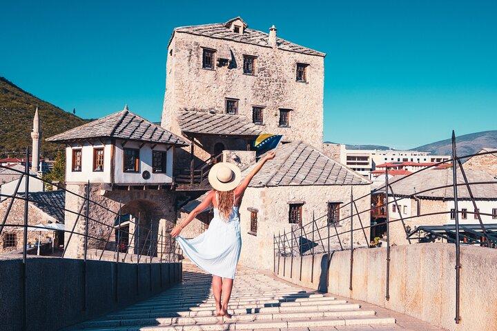 Dubrovnik till Split Privat transfer med Mostar Town
