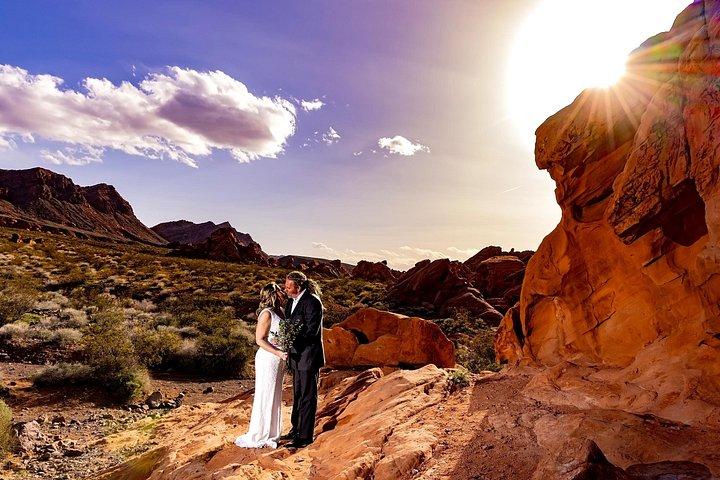 Fire Rock Wedding at Redstone Dune Trails