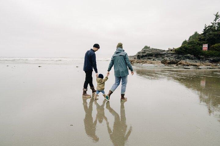 Privat feriefotograferingssession med lokal fotograf i Tofino