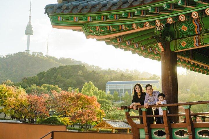 Privat feriefotograferingssession med lokal fotograf i Seoul