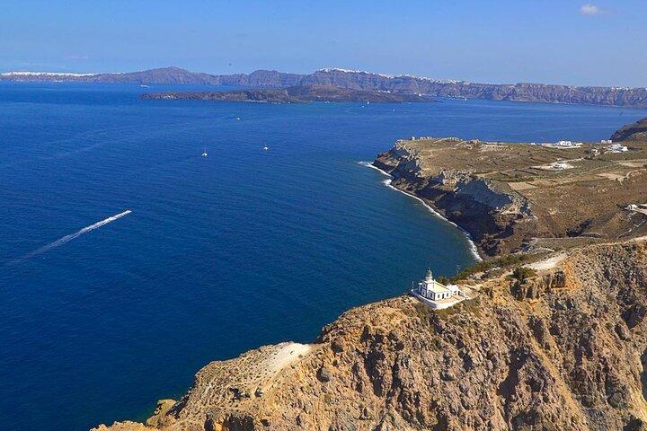 ミコノス島からサントリーニ島へのプライベート ヘリコプター トランスファー
