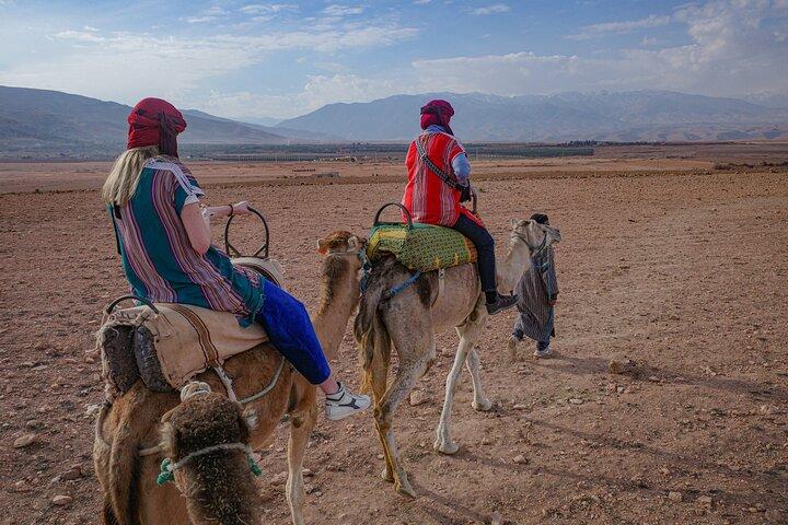 Camel Ride with Berber Lifestyle and Dinner in Agafay Desert