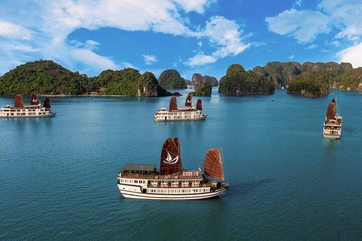 MILA Cruzeiros : 3 - Dia 2 - Noite Ha Long Bay Adventure de Hanoi