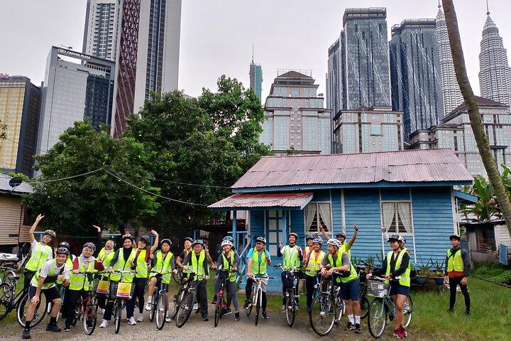 Kuala Lumpurs solnedgångskvällscykeltur